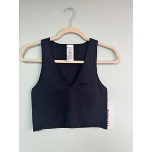 NWT! Athleta Aurora Rib Tank - Medium - Black